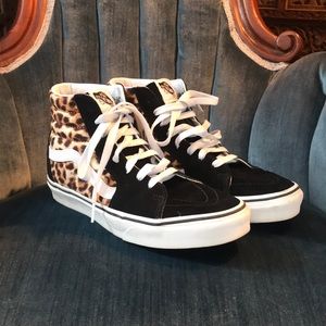Leopard Print Vans